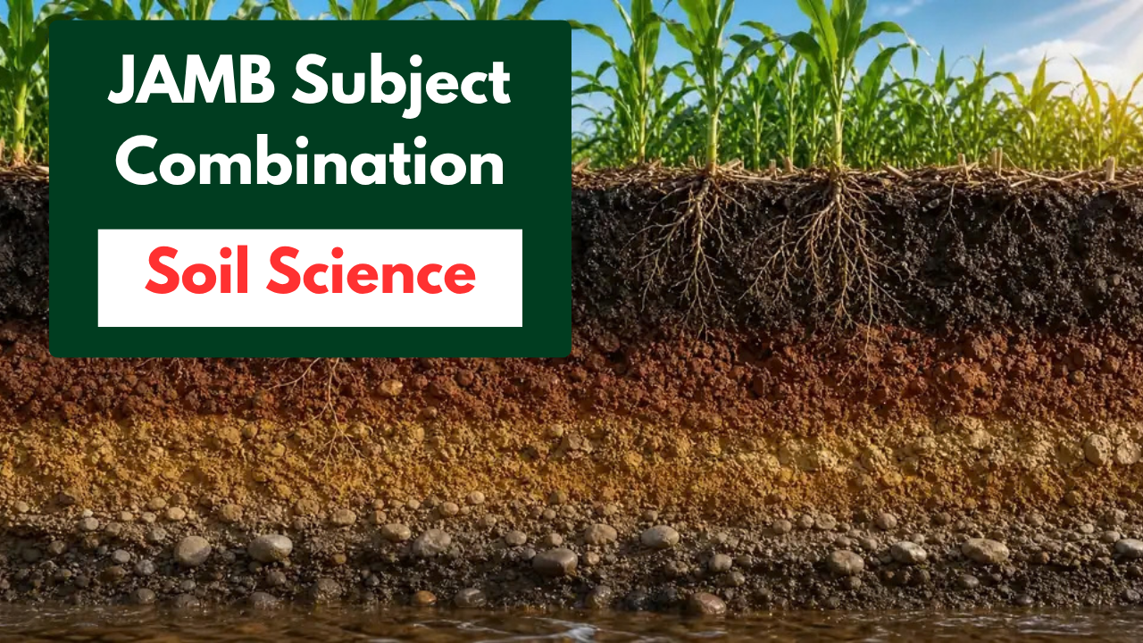 JAMB Subject Combination for Soil Science